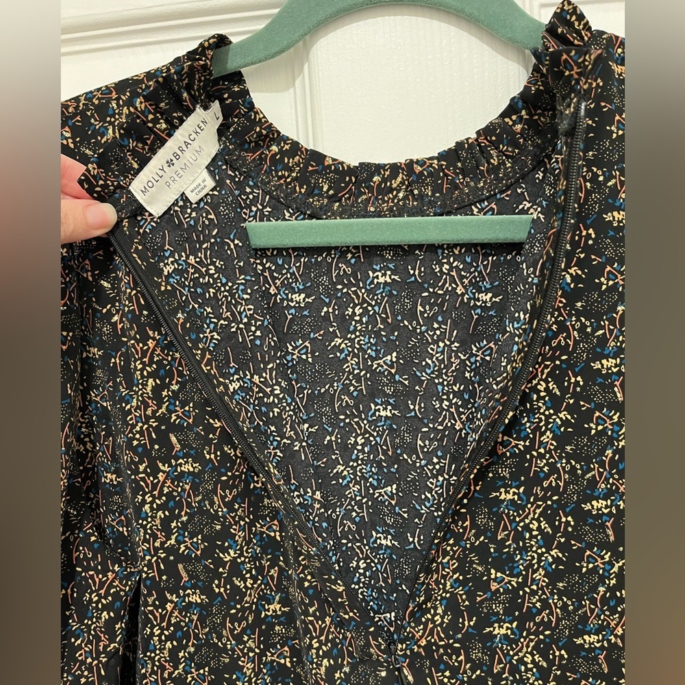 Molly Bracken Premium Midi Dress Size L - Picture 5 of 11